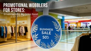 Promotional Wobblers for Stores: Small Displays, Big Sales Boost