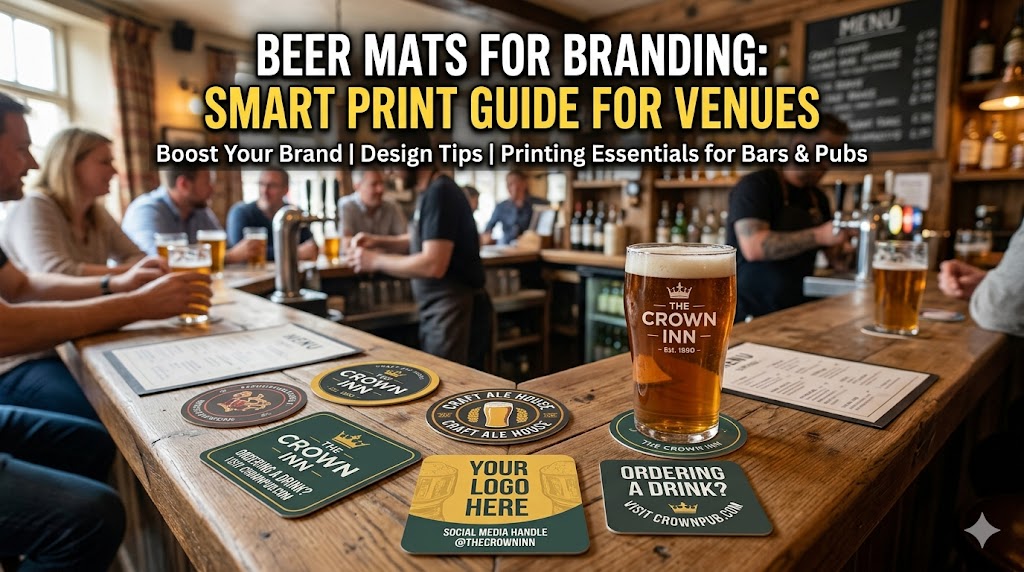 Beer Mats for Branding: Smart Print Guide for Venues