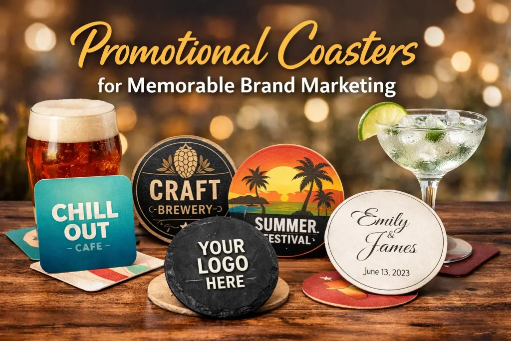 Promotional Coasters for Memorable Brand Marketing